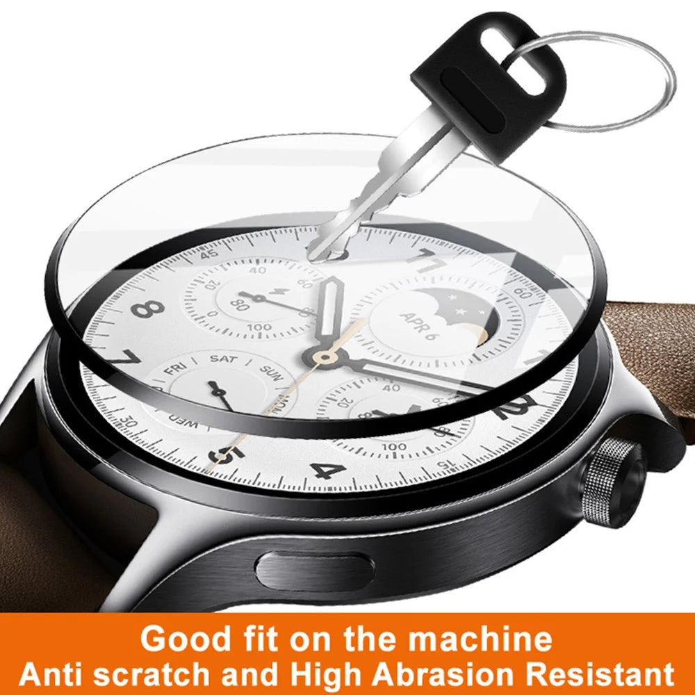 IMAK For Xiaomi Watch 5 Screen Protector Anti Scratch PMMA Watch Film - Transparent - 5