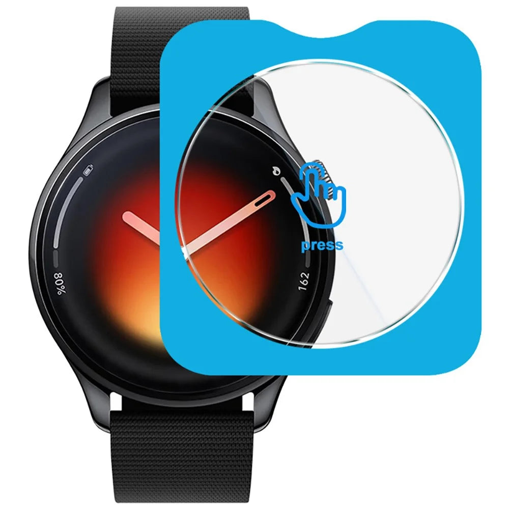 IMAK For Xiaomi Watch 5 Tempered Glass Screen Protector with Installation Tool - Transparent - 1