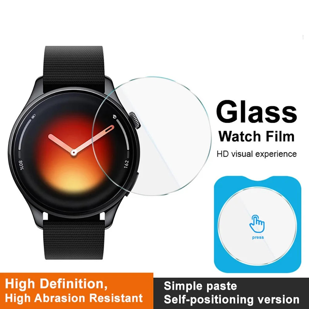 IMAK For Xiaomi Watch 5 Tempered Glass Screen Protector with Installation Tool - Transparent - 3