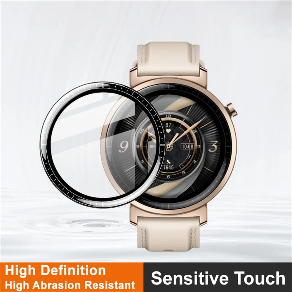 IMAK For Honor Watch GS 5 Screen Protector Anti Scratch PMMA Watch Film - Transparent - 3