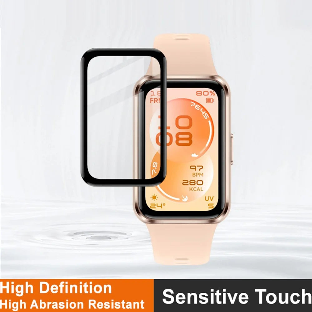 IMAK For Huawei Band 11 Screen Protector Anti Scratch PMMA Watch Film - Transparent - 3