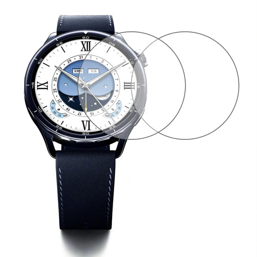 2Pcs For Xiaomi Watch S5 Screen Protector Tempered Glass 2.5D HD Watch Screen Film - Transparent - 1