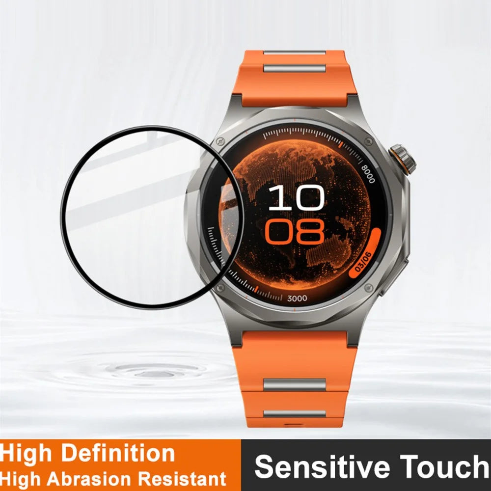 IMAK For Oppo Watch X3 Screen Protector Anti Scratch PMMA Watch Film - Transparent - 3