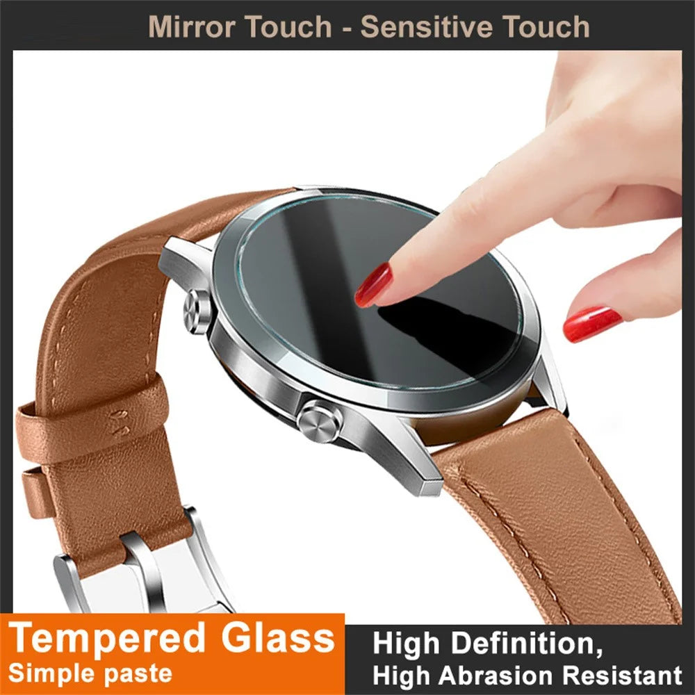 IMAK for Xiaomi Watch S5 Screen Protector Clear Tempered Glass Watch Film - Transparent - 6