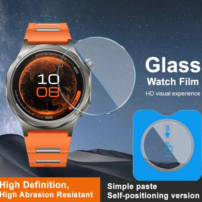 IMAK For Oppo Watch X3 Tempered Glass Screen Protector with Installation Tool - Transparent - 3