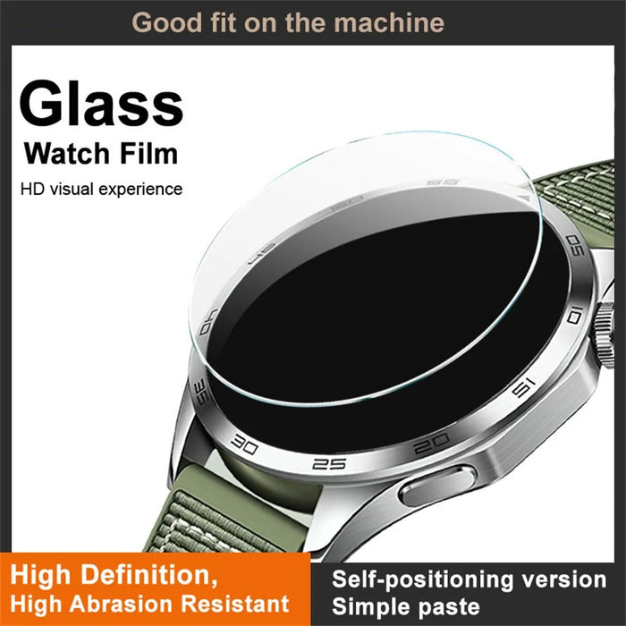 IMAK For Oppo Watch X3 Tempered Glass Screen Protector with Installation Tool - Transparent - 5