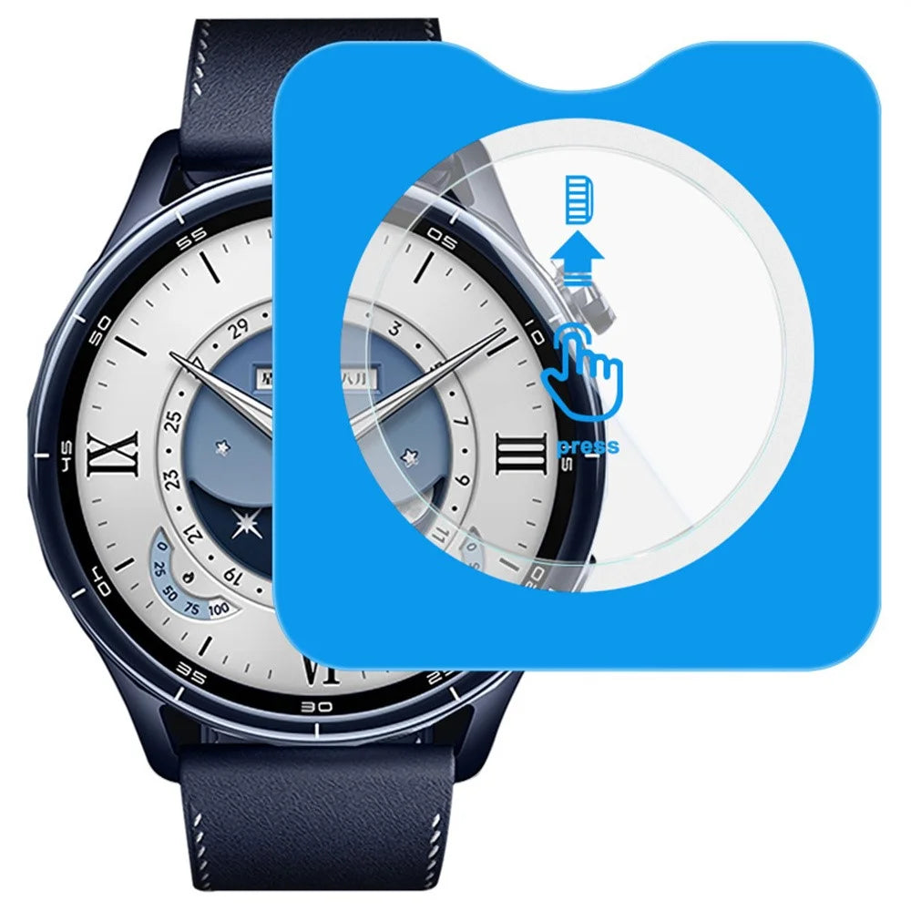 IMAK For Xiaomi Watch S5 Tempered Glass Screen Protector with Installation Tool - Transparent - 1