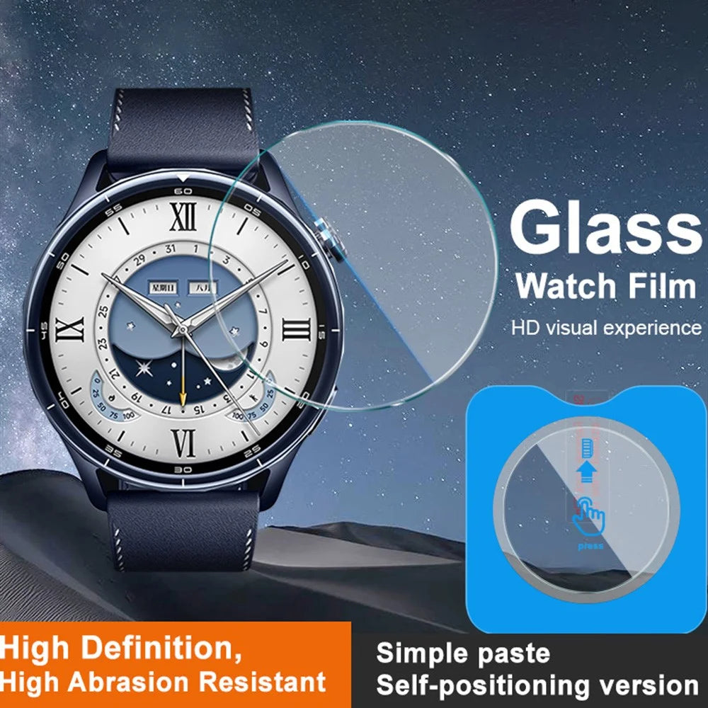 IMAK For Xiaomi Watch S5 Tempered Glass Screen Protector with Installation Tool - Transparent - 3
