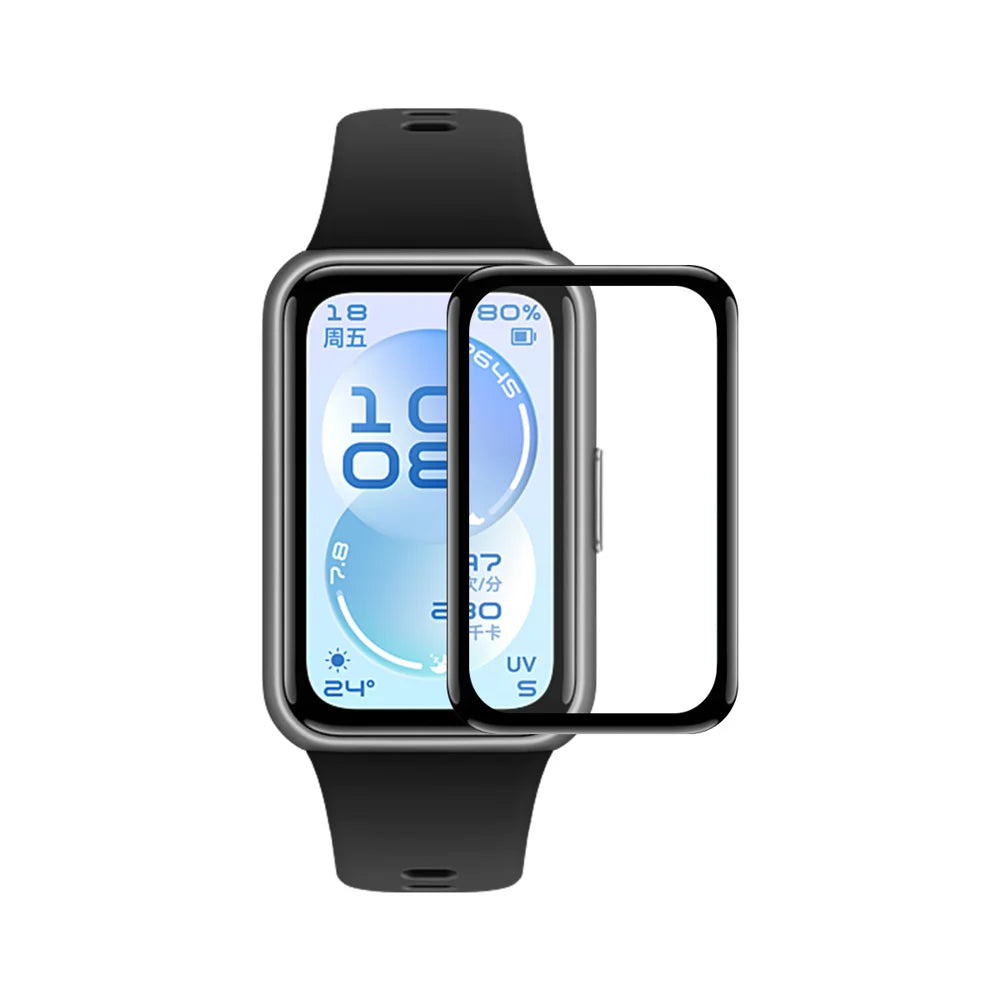 ENKAY HAT PRINCE For Huawei Band 11 Screen Protector 3D Curved PC + PMMA Ultra Clear Film - Transparent - 1
