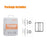 ENKAY HAT PRINCE For Huawei Band 11 Pro 2Pcs Screen Protector 3D Curved PC + PMMA Ultra Clear Film - Black - 7