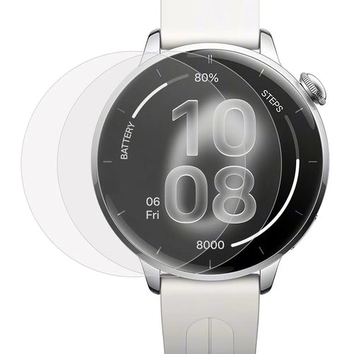 2Pcs For Oppo Watch X3 Mini Screen Protector Tempered Glass 2.5D HD Watch Screen Film - Transparent - 1