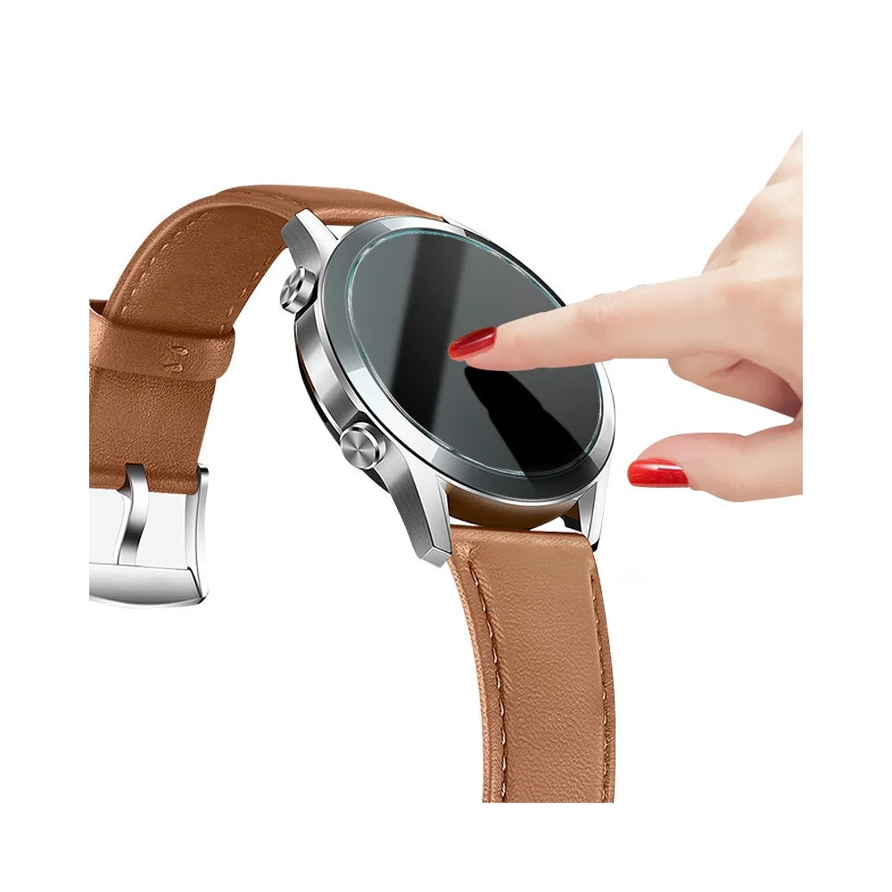IMAK for Oppo Watch X3 Mini Glossy Gold Edition Screen Protector Clear Tempered Glass Watch Film - Transparent - 5