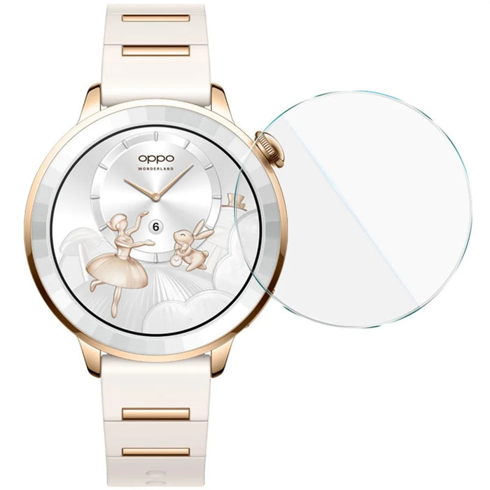 IMAK For Oppo Watch X3 Mini Glossy Gold Edition Tempered Glass Screen Protector with Installation Tool - Transparent - 1