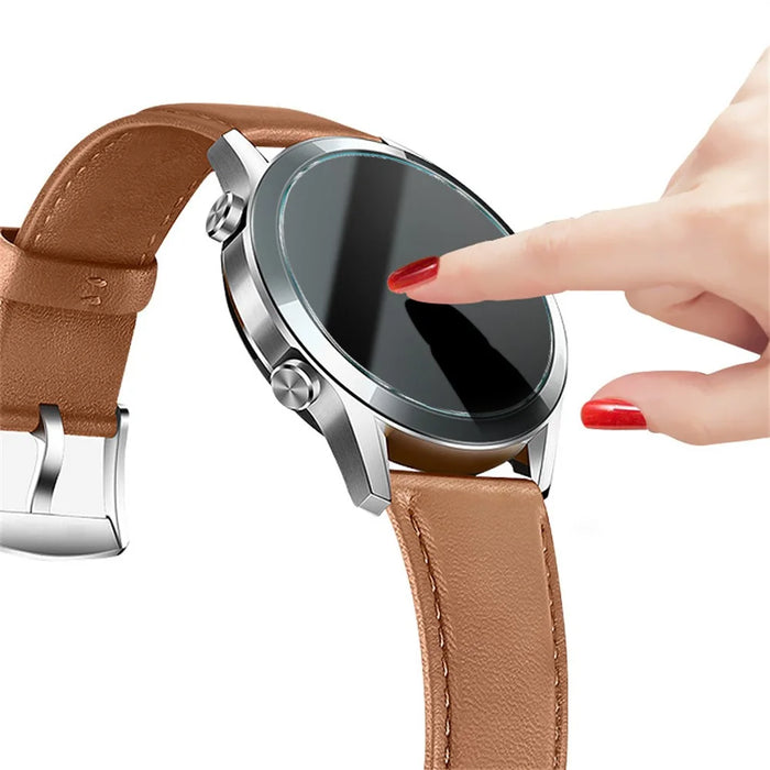 IMAK For Oppo Watch X3 Mini Glossy Gold Edition Tempered Glass Screen Protector with Installation Tool - Transparent - 7