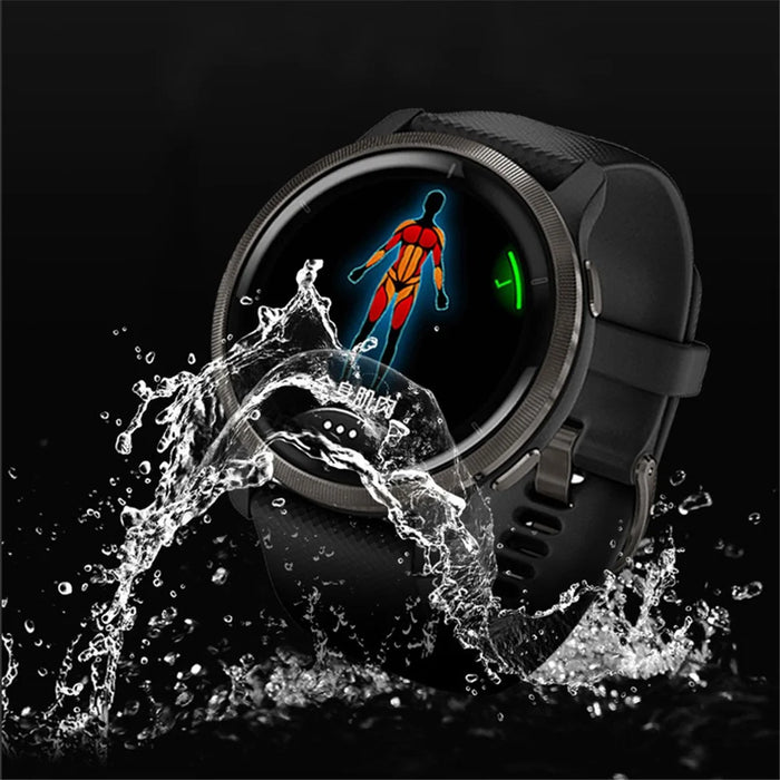 Soft TPU Anti-scratch Explosion-proof Smart Watch Screen Protector Film Guard for Garmin Venu 2 D40mm - 5