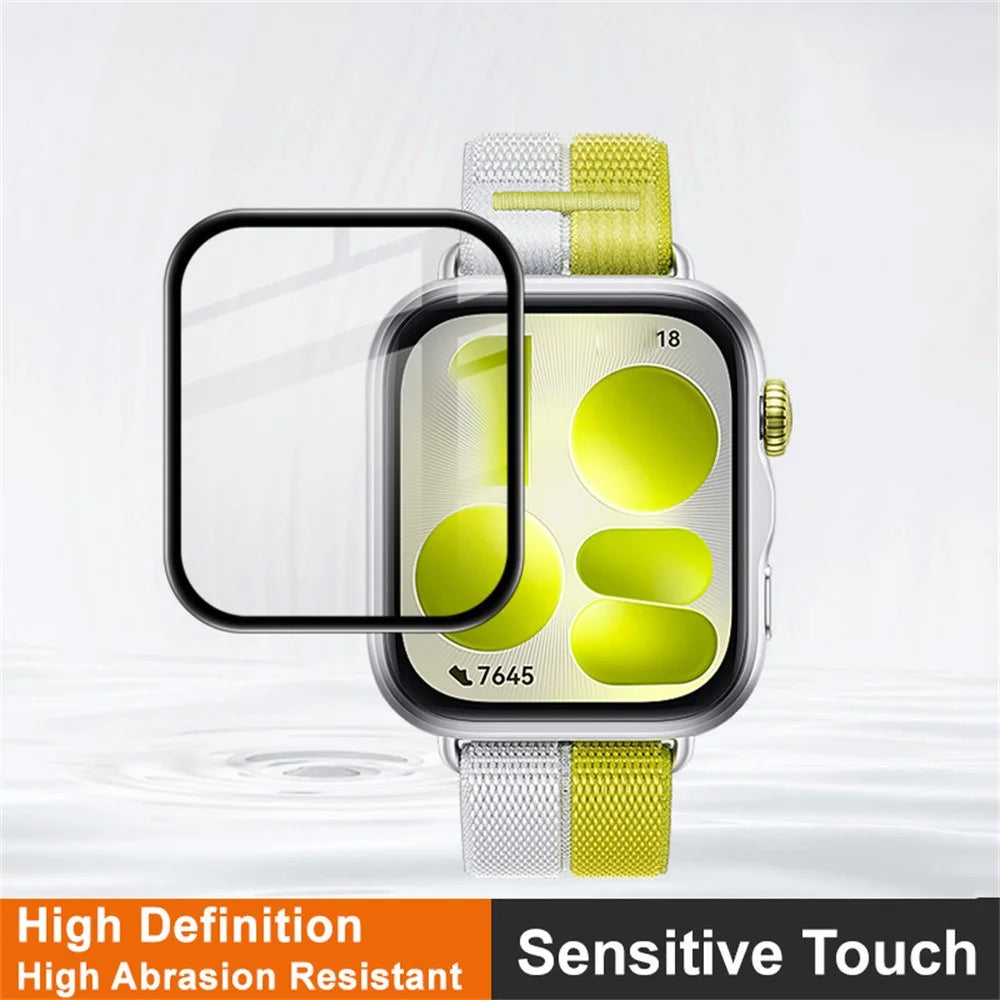 IMAK For Huawei Watch Fit 5 Screen Protector Anti Scratch PMMA Watch Film - Transparent - 3