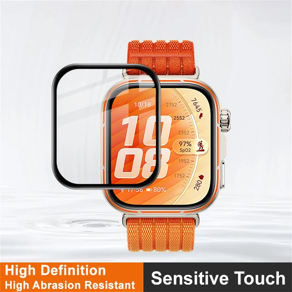 IMAK For Huawei Watch Fit 5 Pro Screen Protector Anti Scratch PMMA Watch Film - Transparent - 3