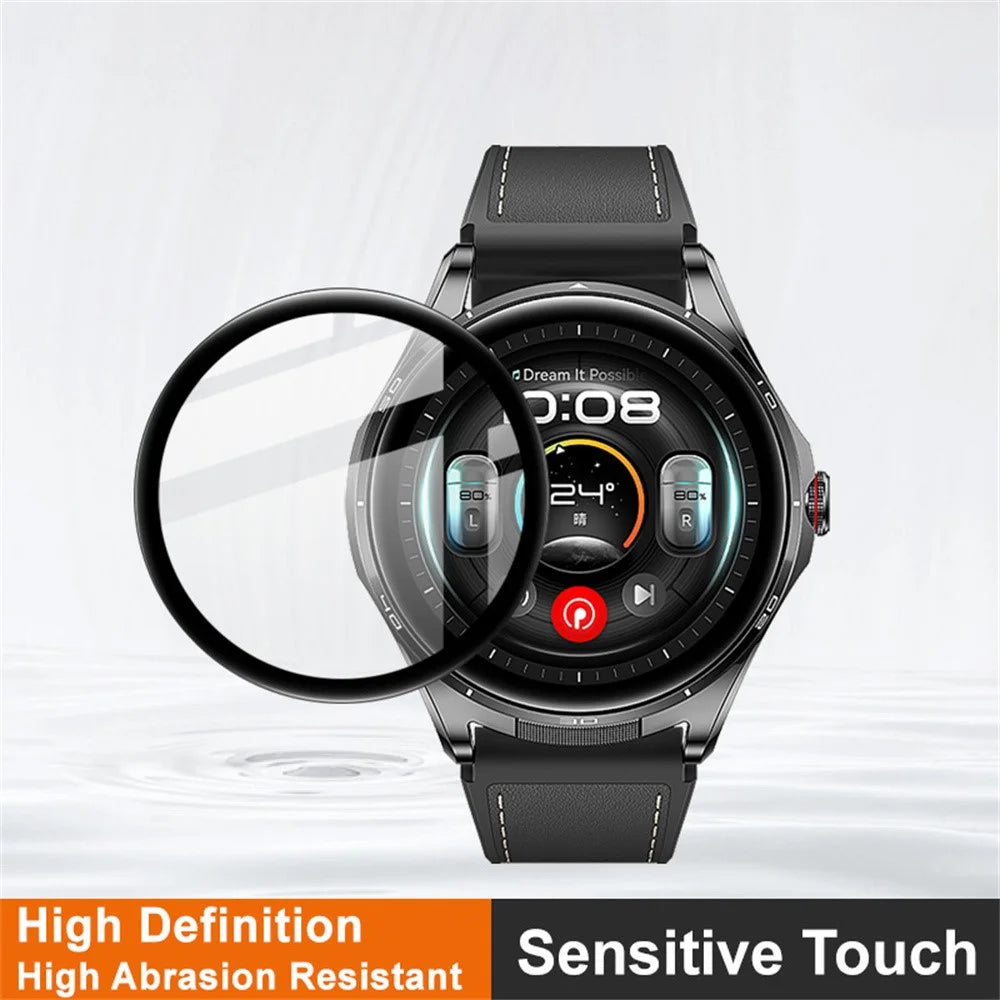 IMAK For Huawei Watch Buds 2 (Black Edition) Screen Protector Anti Scratch PMMA Watch Film - Transparent - 3