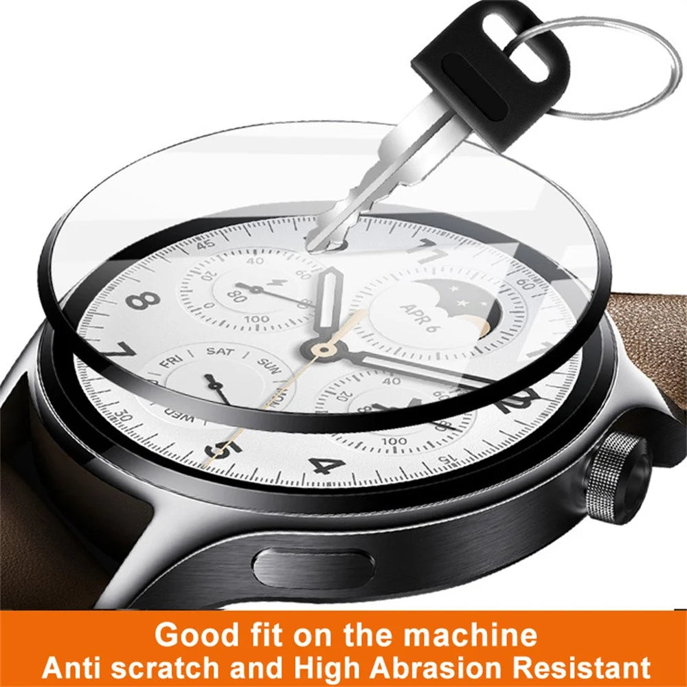 IMAK for Huawei Watch Buds 2 (Amber Brown  /  Titanium Silver Edition) Screen Protector Anti Scratch PMMA Watch Film - Transparent - 5