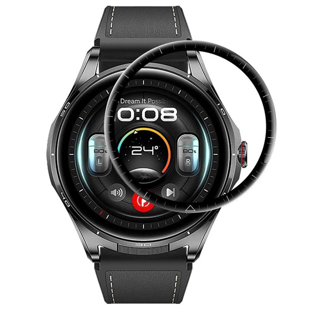 RURIHAI for Huawei Watch Buds 2 Screen Protector 3D PMMA Full Glue Watch Film - Scale Edges - 1