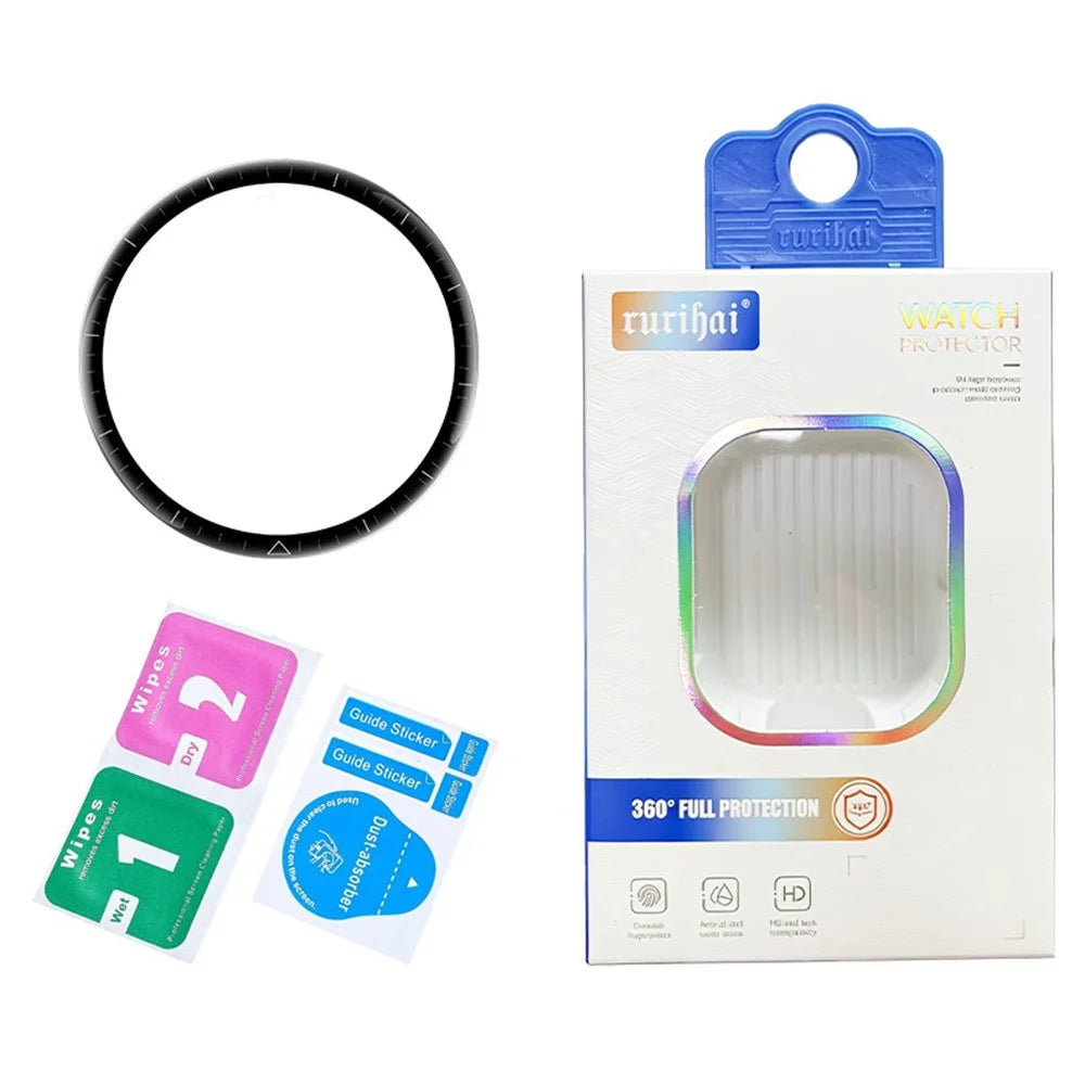 RURIHAI for Huawei Watch Buds 2 Screen Protector 3D PMMA Full Glue Watch Film - Scale Edges - 5