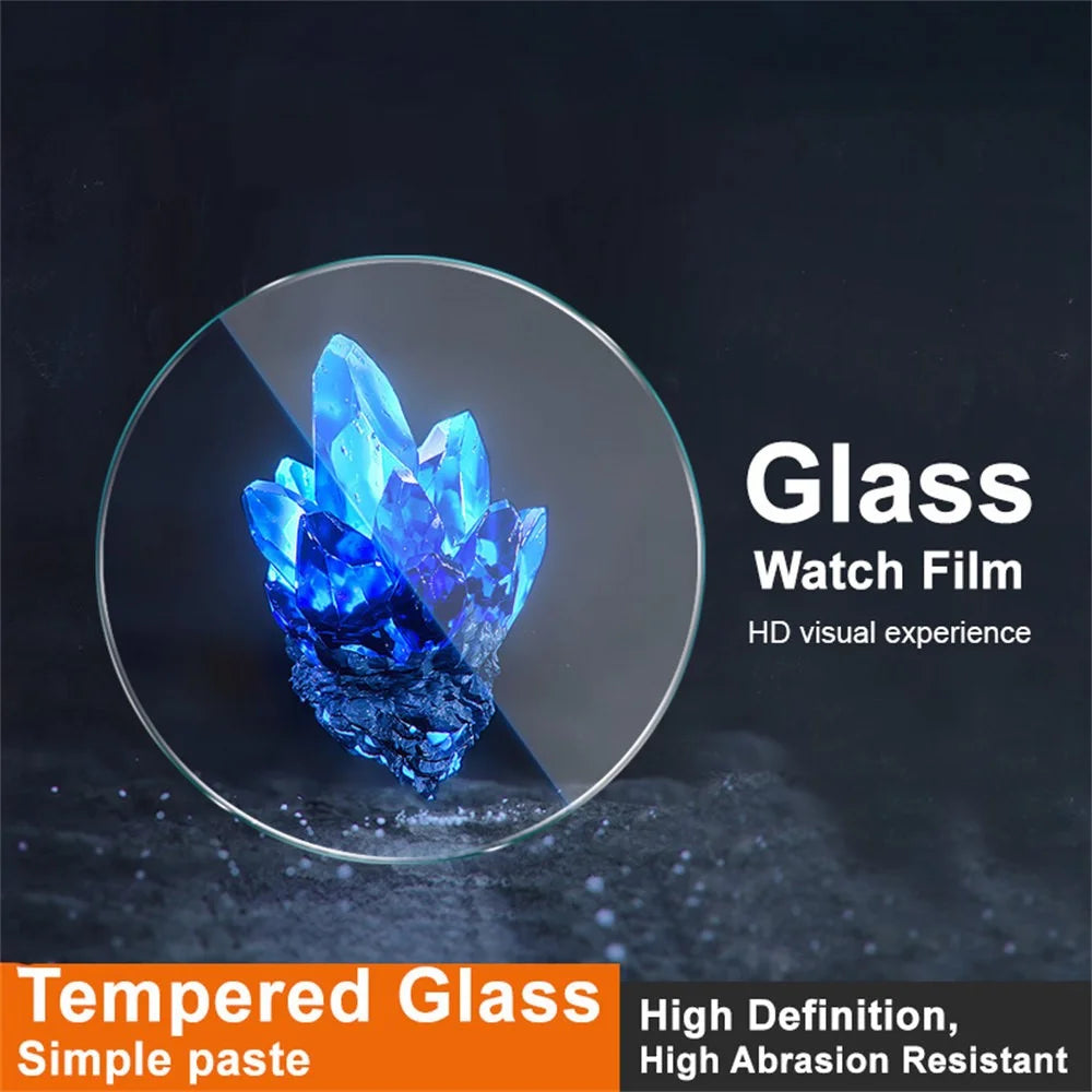 IMAK for Garmin Forerunner 170 Screen Protector Clear Tempered Glass Watch Film - Transparent - 3