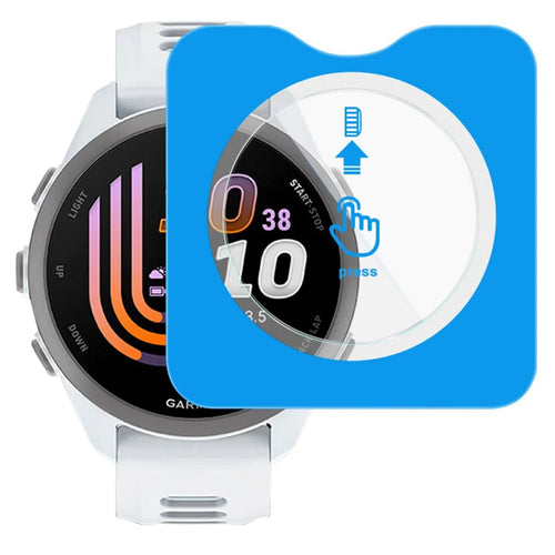 IMAK For Garmin Forerunner 170 Tempered Glass Screen Protector with Installation Tool - Transparent - 1