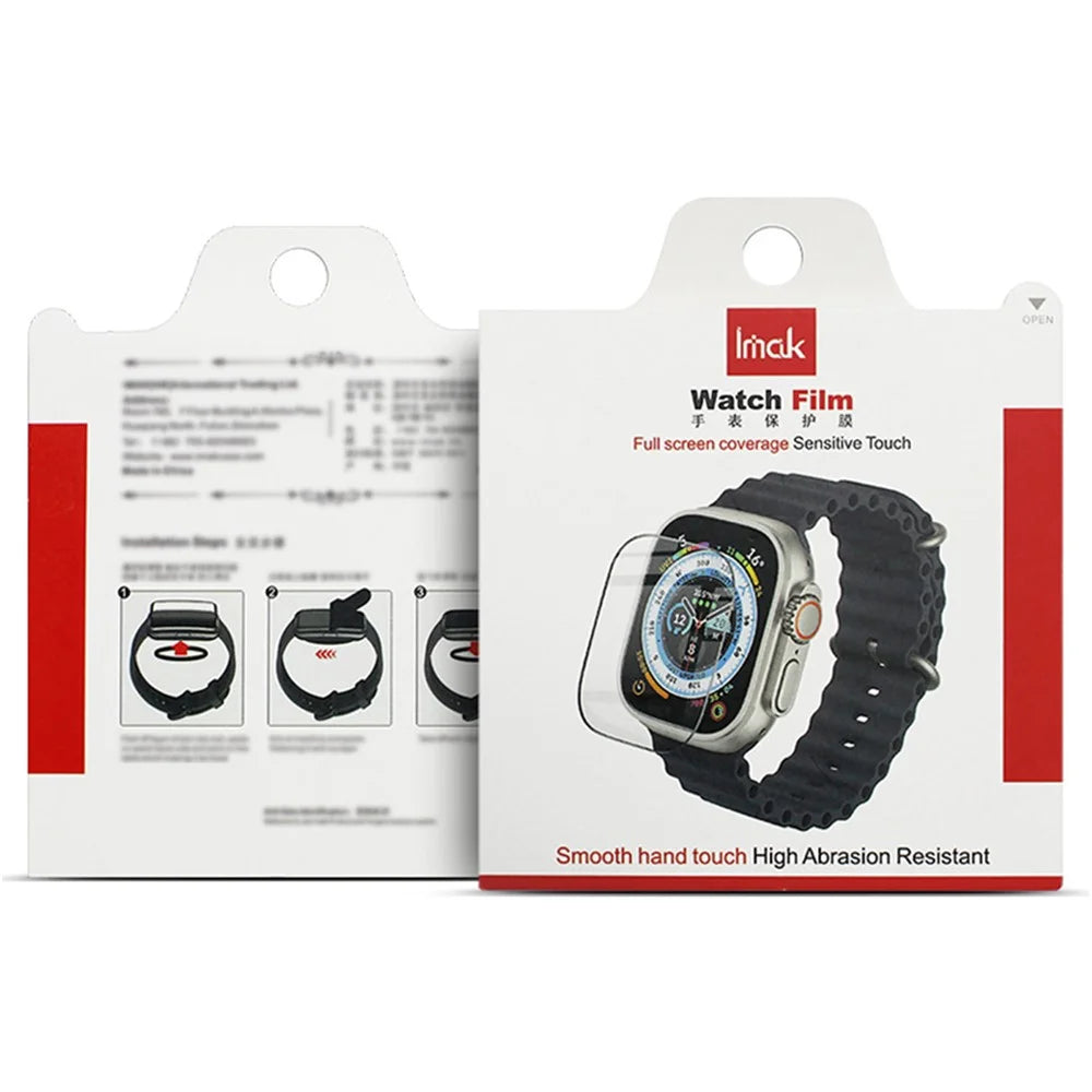 IMAK For Huawei Watch Kids X1 / Watch Kids X1 Pro Screen Protector Clear Tempered Glass Watch Film - Transparent - 6