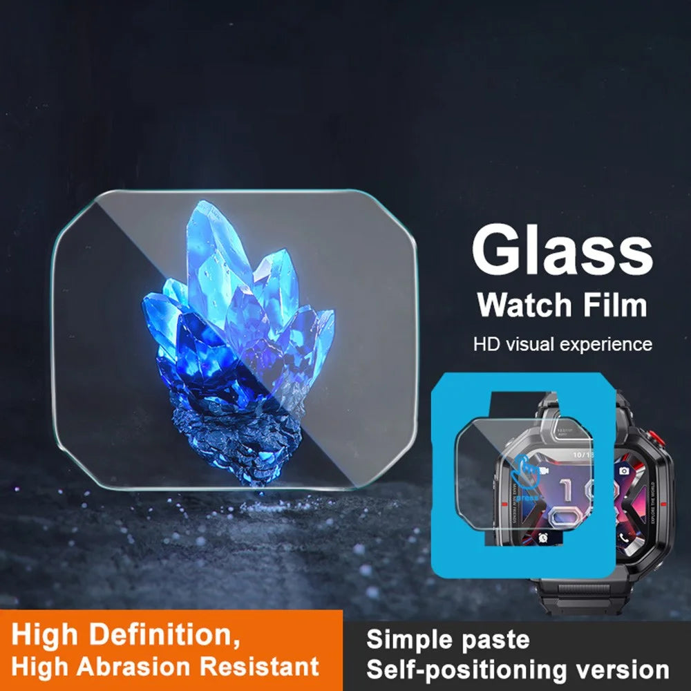 IMAK For Huawei Watch Kids X1 / Watch Kids X1 Pro Tempered Glass Screen Protector with Installation Tool - Transparent - 4