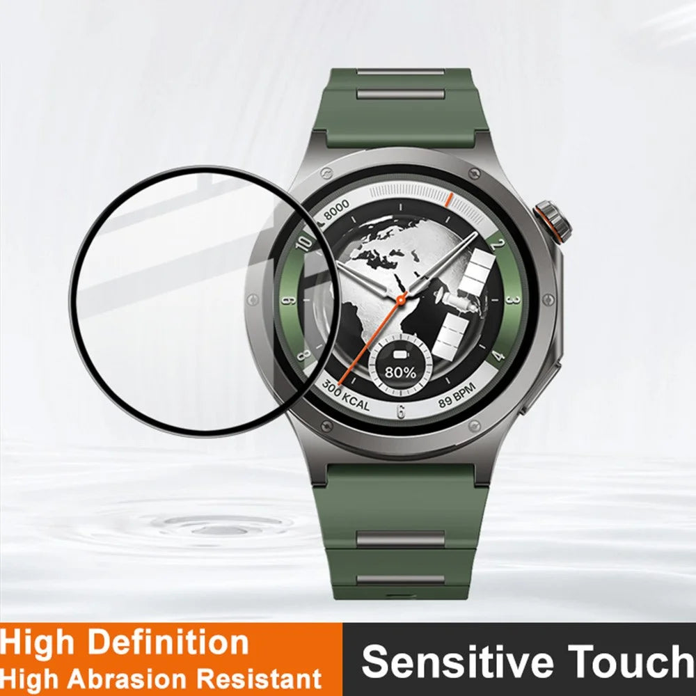 IMAK for OnePlus Watch 4 43mm Screen Protector Anti Scratch PMMA Watch Film - Transparent - 3
