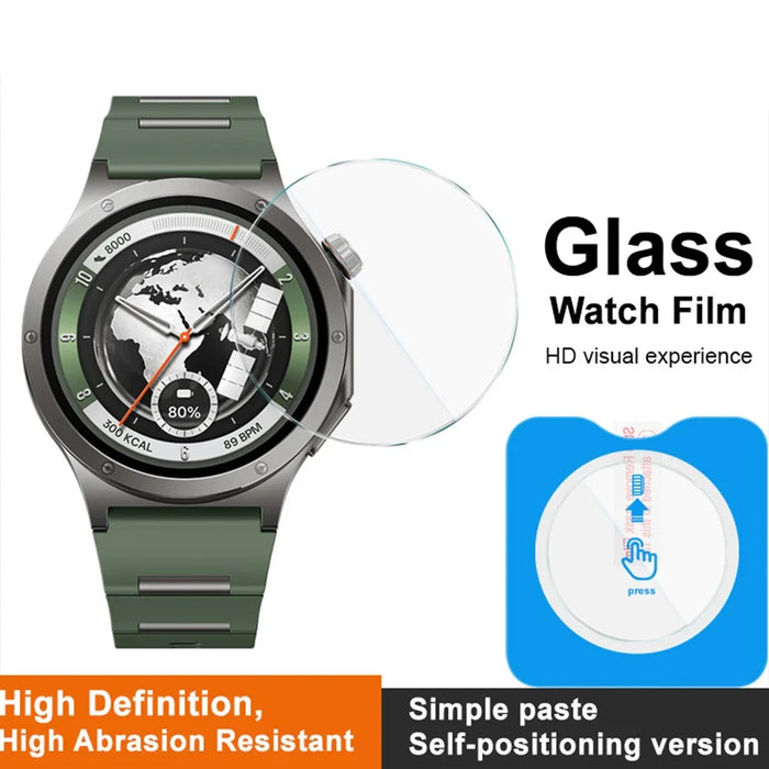 IMAK For OnePlus Watch 4 43mm Tempered Glass Screen Protector with Installation Tool - Transparent - 3