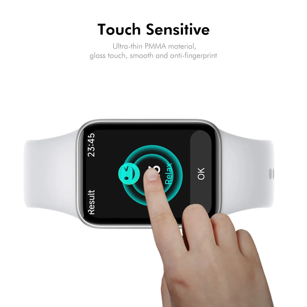 HAT PRINCE for Xiaomi Smart Band 10 Pro Screen Protector ENKAY  3D Curved PC + PMMA Ultra Clear Film - Transparent - 5