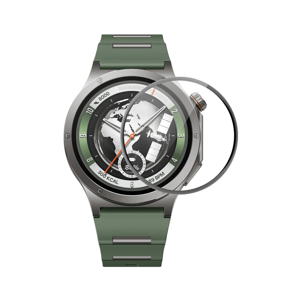 HAT PRINCE for OnePlus Watch 4 43mm Screen Protector ENKAY  3D Curved PC + PMMA Ultra Clear Film - Transparent - 1