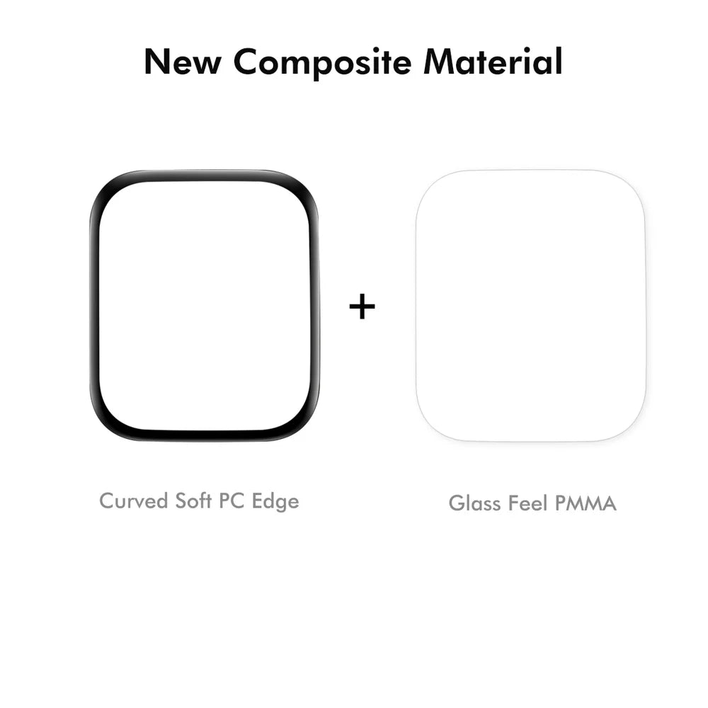 HAT PRINCE for Huawei Watch Fit 5 Pro Screen Protector ENKAY  3D Curved PC + PMMA Ultra Clear Film - Transparent - 3