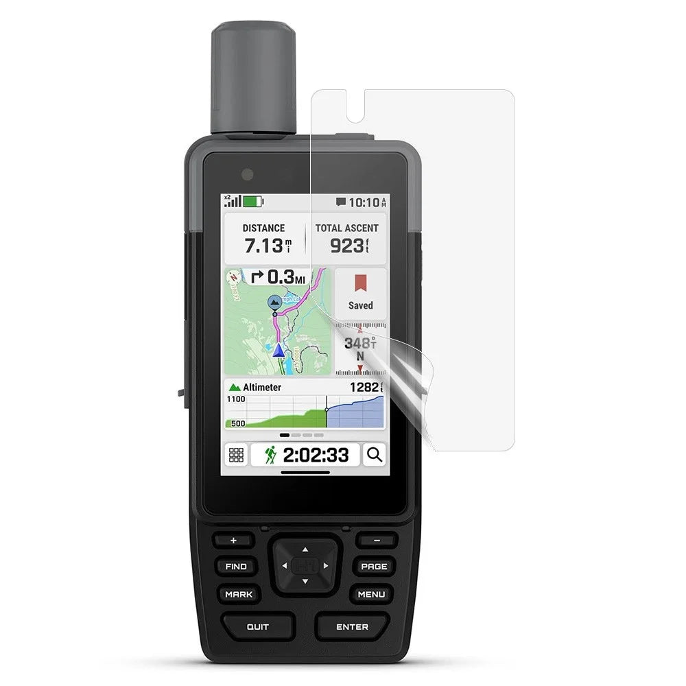 For Garmin GPSMAP H1 Screen Protector TPU HD Clear GPS Handheld Navigator Film - 1
