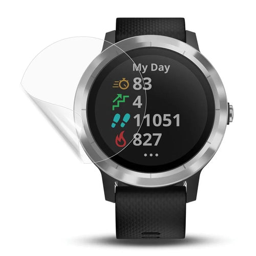 For Garmin Vivoactive 3 / 3 Music Screen Protector TPU HD Clear Smart Watch Film - 1