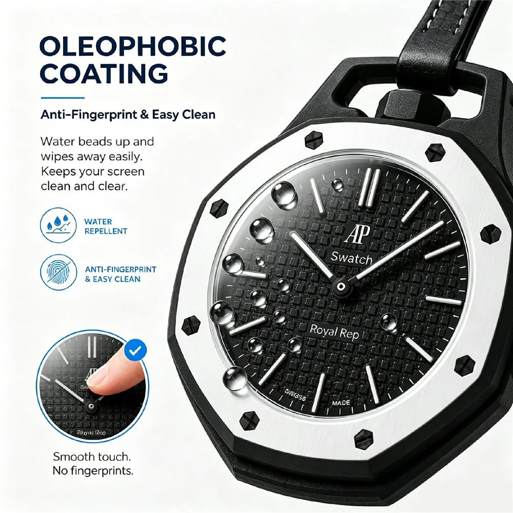 For Swatch Royal Pop TPU Hydrogel Film Anti-scratch HD Clear Screen Protector - Clear - 2