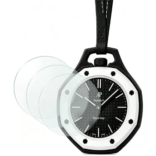 3Pcs For Swatch Royal Pop Tempered Glass Scratch Resistant High Clarity Screen Protector - Clear - 1
