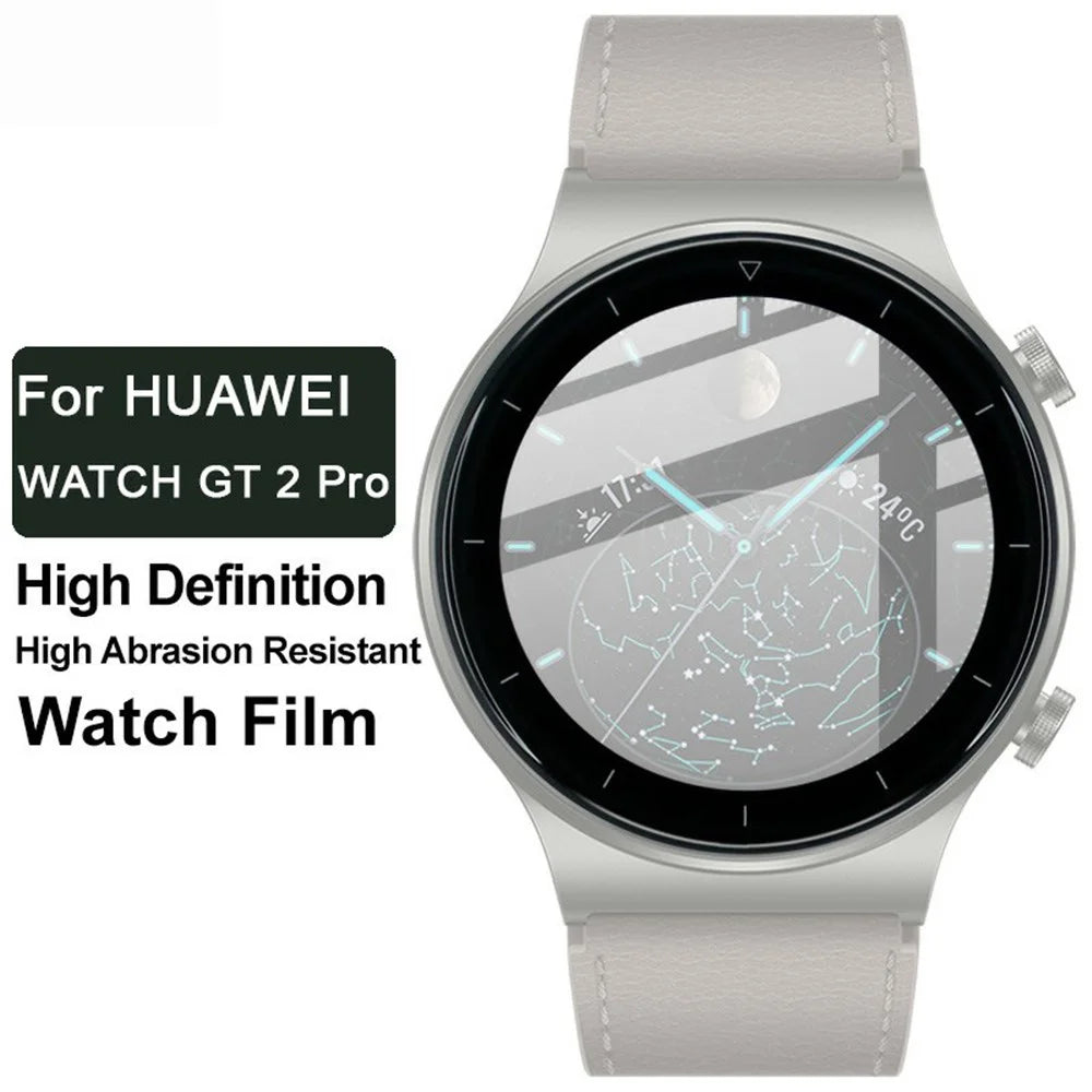 IMAK Wear-Resistant Organic Glass Sensitive Touch Watch Screen Protector Film for Huawei Watch GT 2 Pro Sport/Classic/ECG - 2