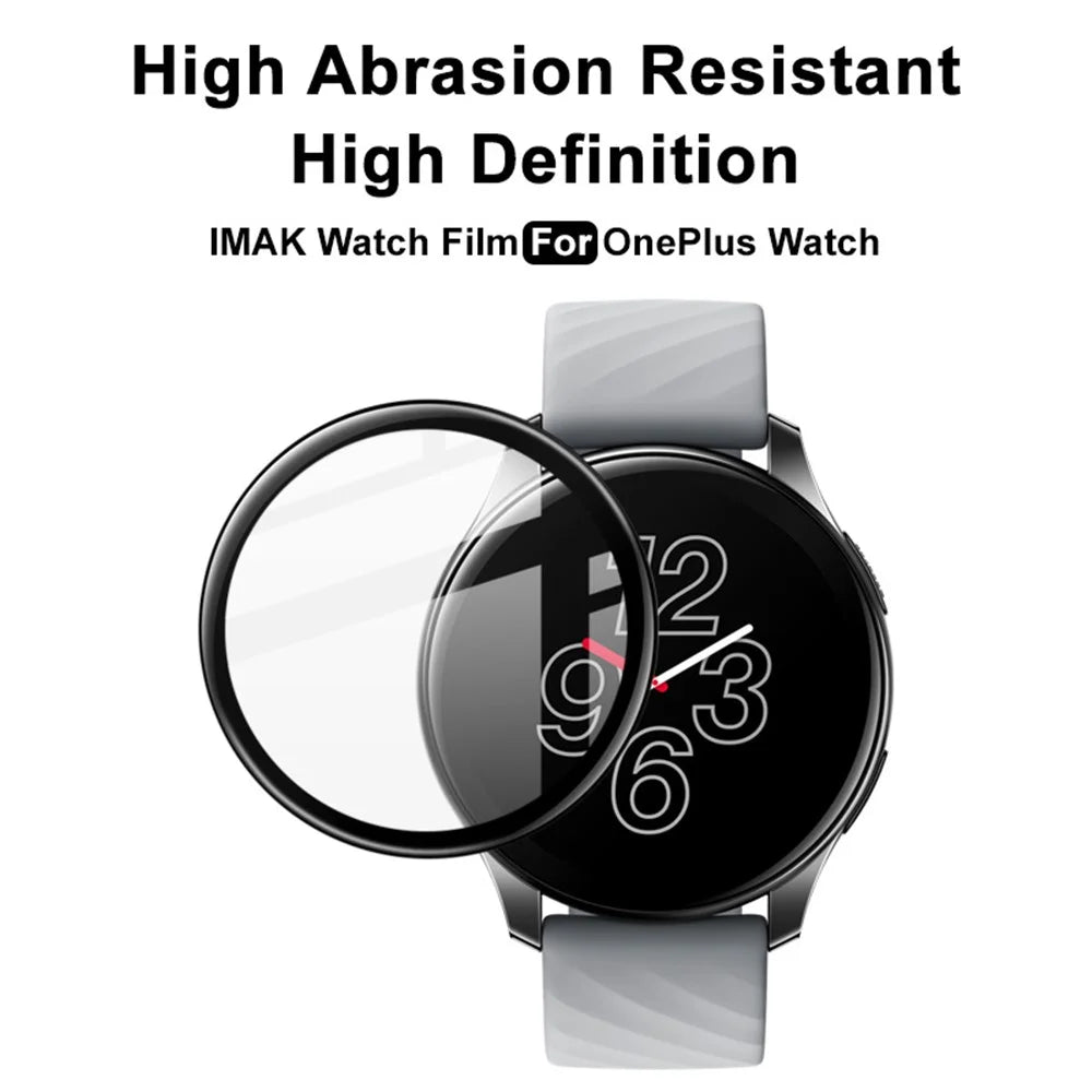 IMAK Anti-Abrasion PMMA Watch Screen Protector Scratch-Resistant Film for OnePlus Watch - 2