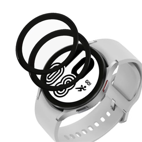 2Pcs/Set PMMA Full Coverage Screen Protector Guard Films for Samsung Galaxy Watch4 40mm - 1