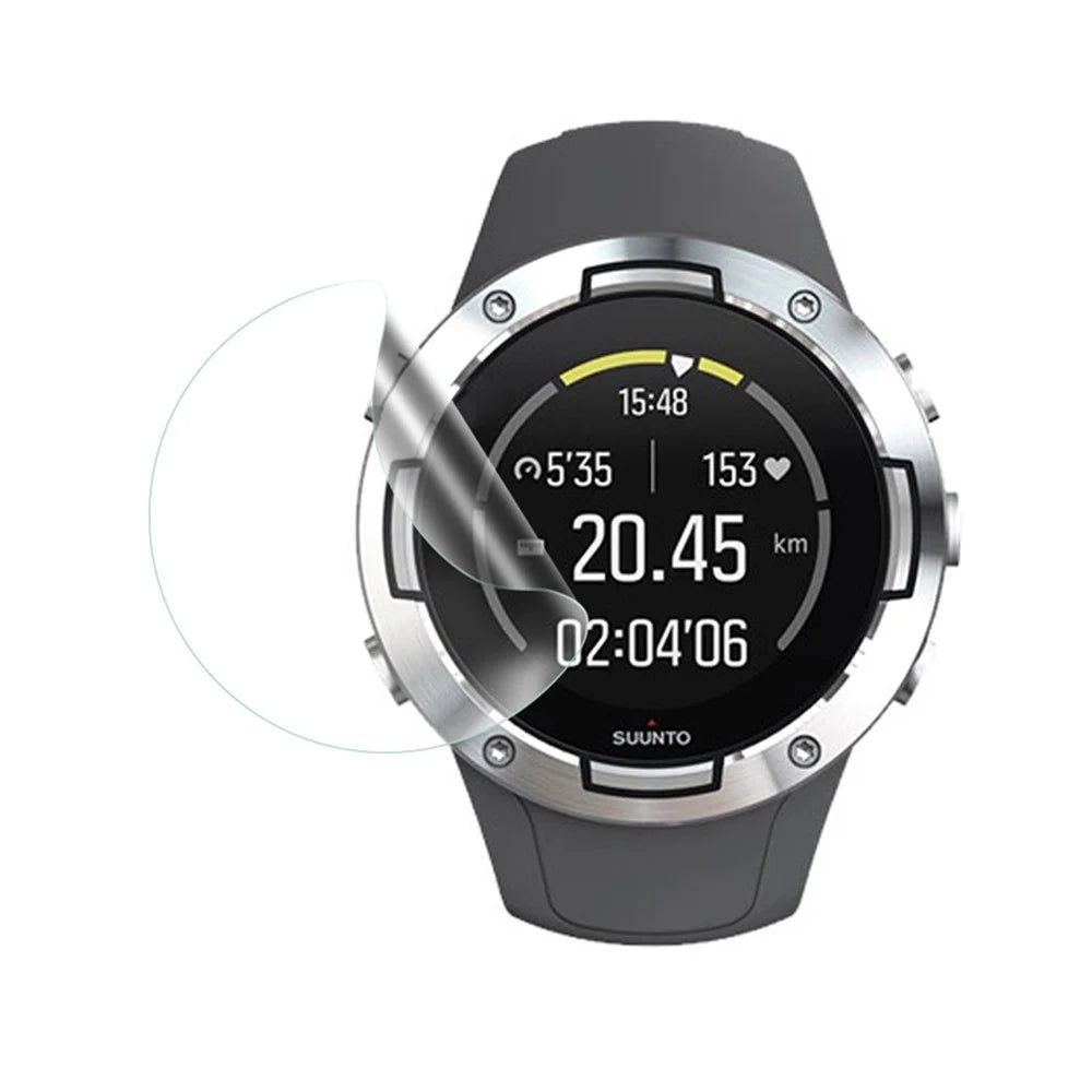 42mm Explosion-Proof Anti-Shock Soft TPU Screen Protector Film for Suunto 5 - 1