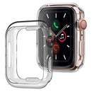 Full Protection Transparent TPU Protective Watch Case Cover for Apple Watch Series 9 / 8 / 7 41mm - 1