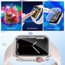 Full Protection Transparent TPU Protective Watch Case Cover for Apple Watch Series 9 / 8 / 7 41mm - 4
