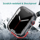 Watch Case For Apple Watch Series 9 / 8 / 7 45mm All-Round Protection Soft TPU Transparent Cover - 2