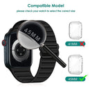 Watch Case For Apple Watch Series 9 / 8 / 7 45mm All-Round Protection Soft TPU Transparent Cover - 3