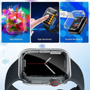 Watch Case For Apple Watch Series 9 / 8 / 7 45mm All-Round Protection Soft TPU Transparent Cover - 4