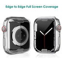 Watch Case For Apple Watch Series 9 / 8 / 7 45mm All-Round Protection Soft TPU Transparent Cover - 5