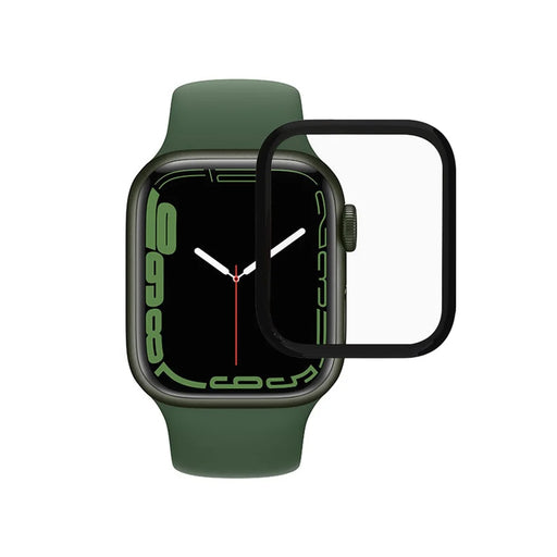 RURIHAI Anti-Scratch Full Coverage 3D Curved Edge HD 0.26mm PMMA Glass Screen Protector for Apple Watch Series 7 41mm - 1