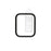 RURIHAI Anti-Scratch Full Coverage 3D Curved Edge HD 0.26mm PMMA Glass Screen Protector for Apple Watch Series 7 41mm - 2